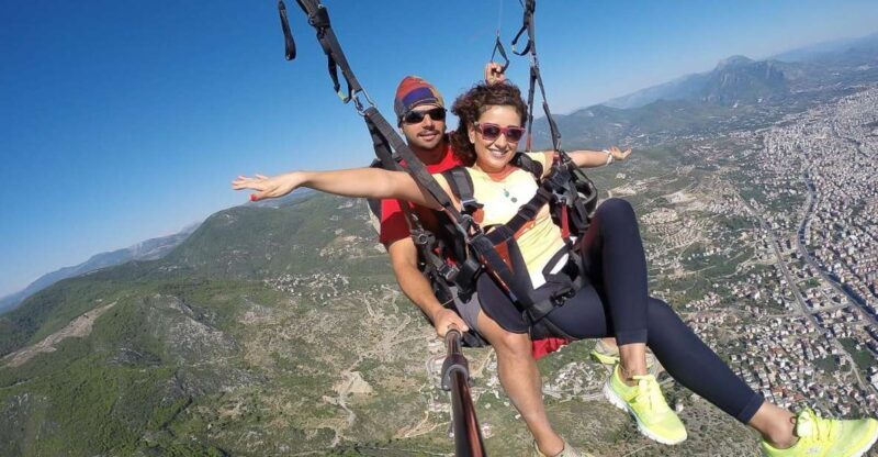 Antalya: Tandem Paragliding Experience with Transfer - Key Points