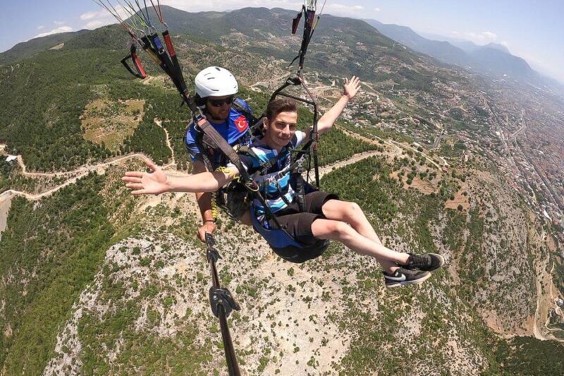 Antalya: Tandem Paragliding Experience with Transfer - The Experience in Detail