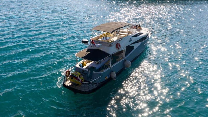 Antalya Transfer with Kleopatra Beach Stop Deluxe Yacht Tour - Key Points