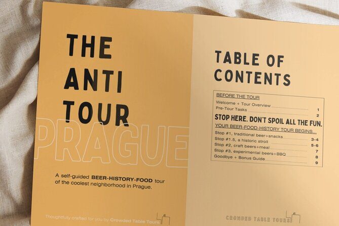 Anti Tour Prague - Self Guided Beer and Food Tour - Frequently Asked Questions