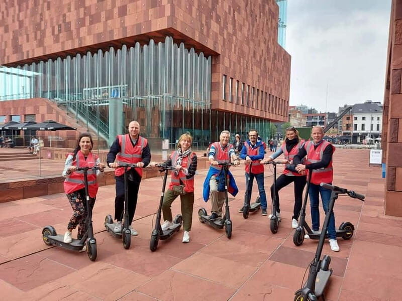 Antwerp: The Big Five City Highlights E-kickscooter Tour - FAQ