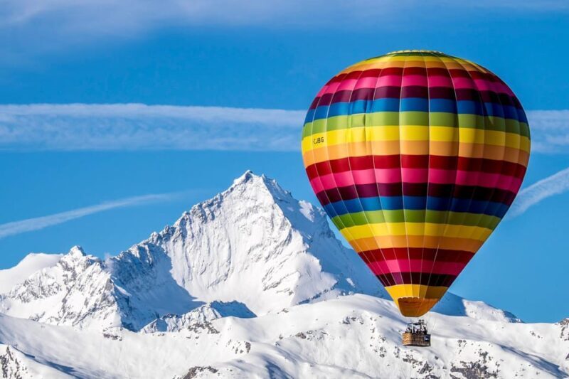Aosta: Hot-air balloon flight with splendid view of the Alps - Key Points