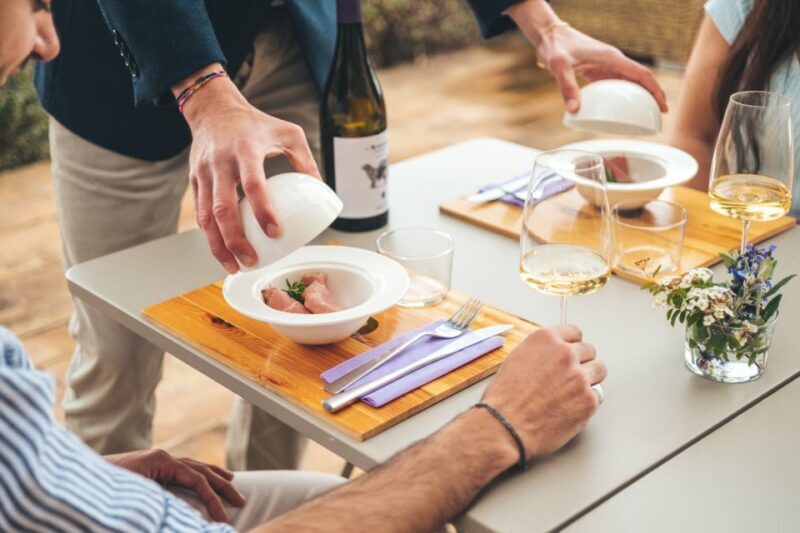 Aperitif on the Terrace of Podere Montale at Sunset - Key Points