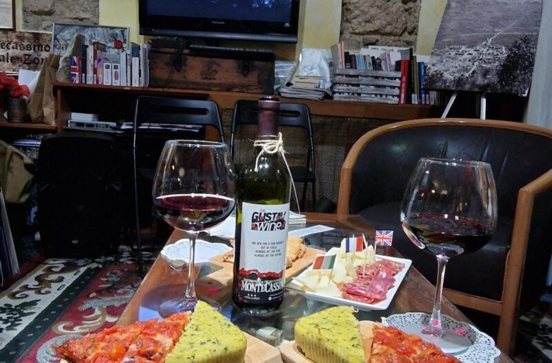 Aperitivo with Monte Cassino History and the Gustav Wine - An In-Depth Look at the Experience