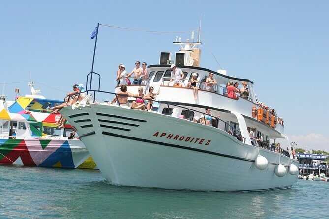 APHRODITE II -LAZY DAY CRUISE-BLUE LAGOON,TURTLE COVE, with LUNCH - Exploring Cyprus’s East Coast from the Water