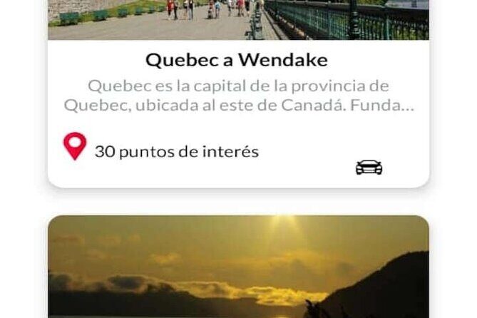 APP Self-Guided Tours Quebec with Audioguide - Practical Considerations and Tips