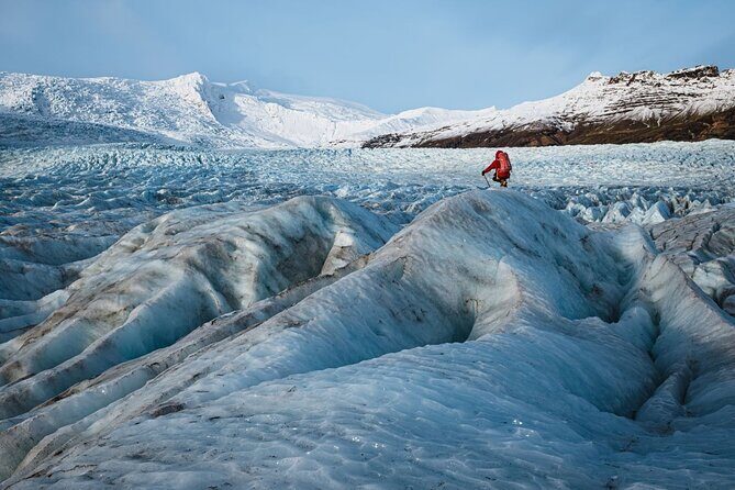 Arctic Glacier Hike away from the Crowds Vatnajokull Glacier - Key Points