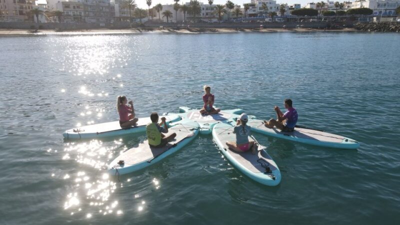 Arguineguín: Stand-up Paddleboard Yoga Class with Instructor - The Real Guest Experience