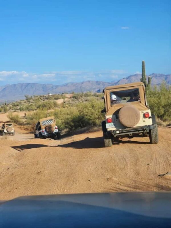 Arizona: Great Western Trail Jeep Tour at Rio Verde - Practical Details and Comfort