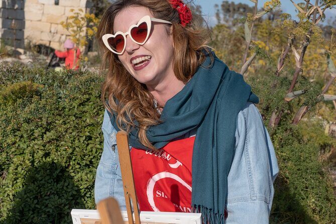 Art Experience with Wine - Art Experience with Wine: A Relaxing Creative Escape in Malta