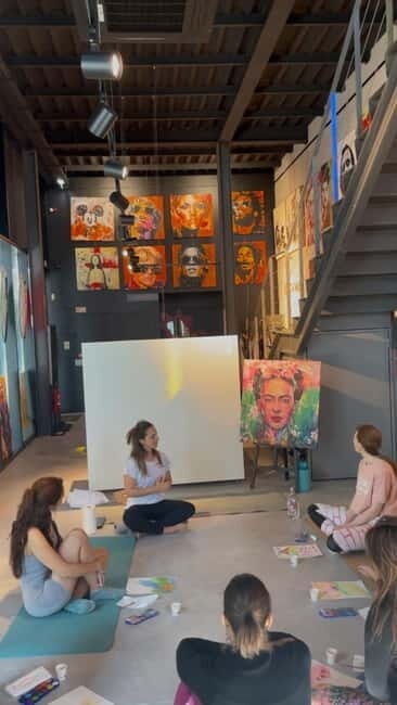 Art&Yoga + Cheese&Wine - An Inside Look at the Art&Yoga + Cheese&Wine Experience