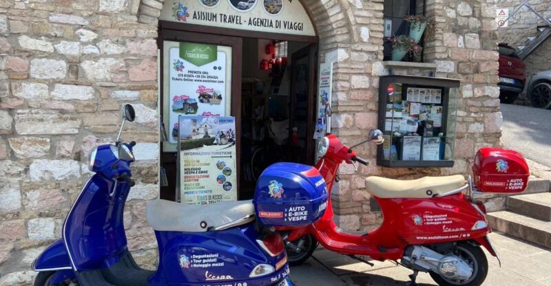 Assisi Rental Vespa '125cc - full day - What is the Assisi Rental Vespa Tour?