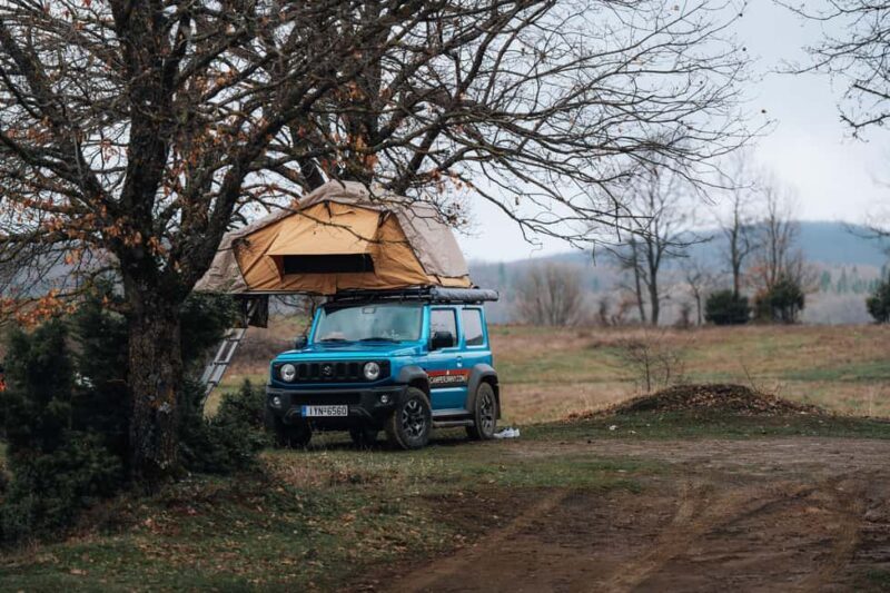 Athens: 3-Day Camping Athens - Evia Mountain 4X4, Hike, Yoga - The Sum Up