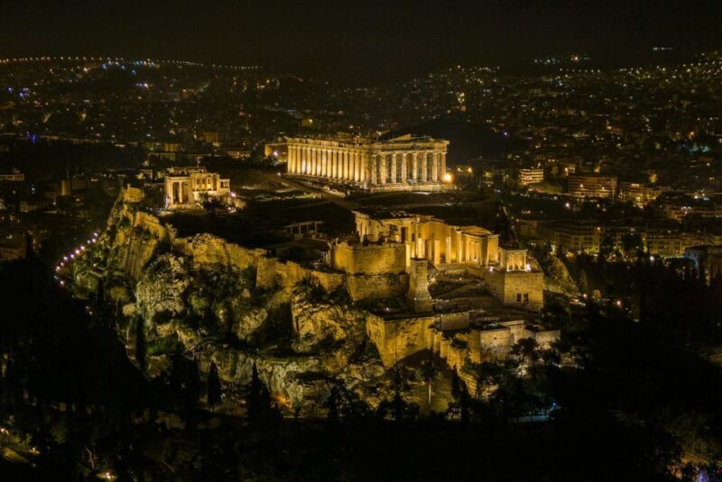 Athens and Piraeus: Private Night Tour - Key Points