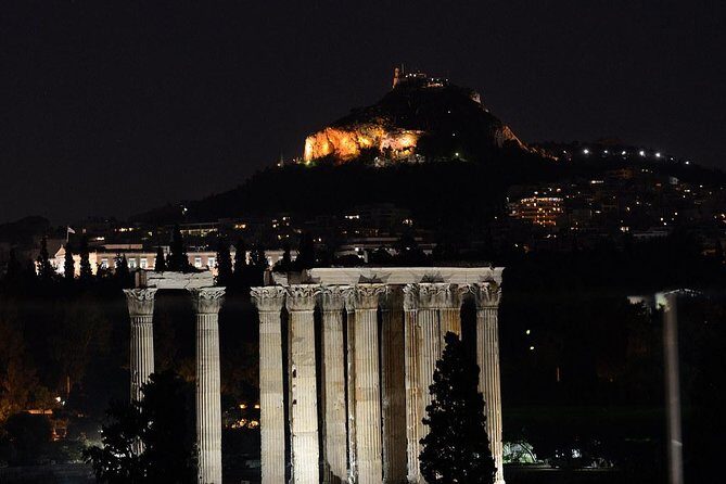 Athens By Night Driving Tour (Highlights) , and Dinner time - The Itinerary in Detail