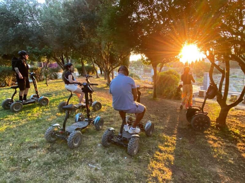Athens by Night Electric ATV Scooter Tour - Key Points