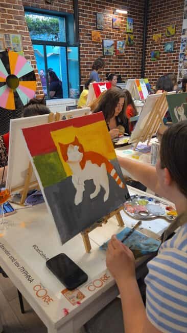 Athens: Cat Café Paint & Sip Experience - Athens: Cat Café Paint & Sip Experience — A Creative Night with Cats in the Heart of Greece