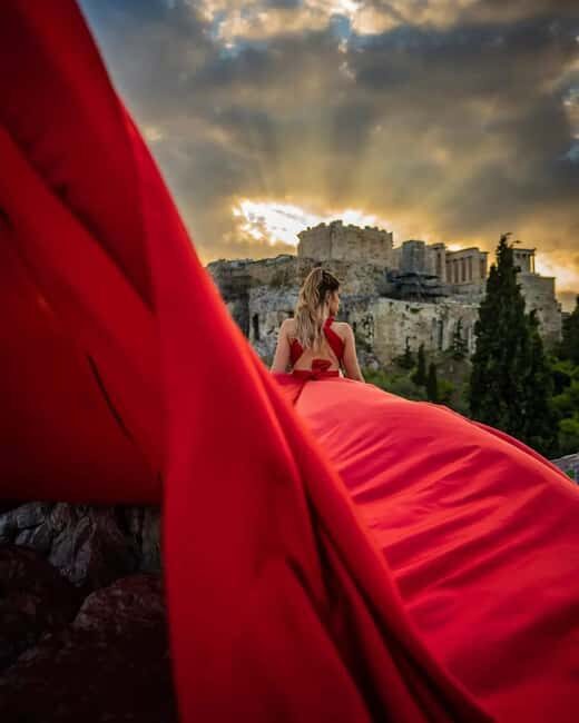 Athens Flying Dress Official Photoshoot - FAQ