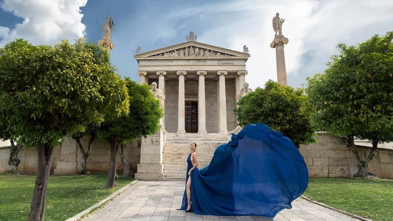 Athens: Flying Dress Photo © Photoshoot "Express package" - Key Points