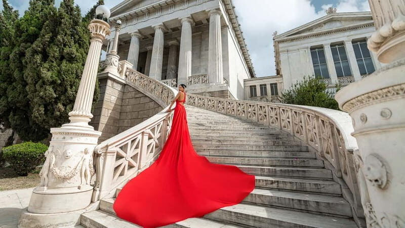 Athens: Flying Dress Photo © Photoshoot "Express package" - FAQ