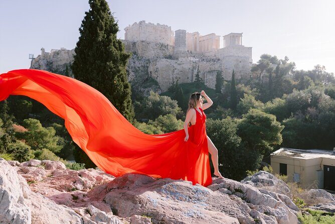 Athens Flying Dress Photo Shoot with a Professional Photographer - The Experience in Practice: What to Expect