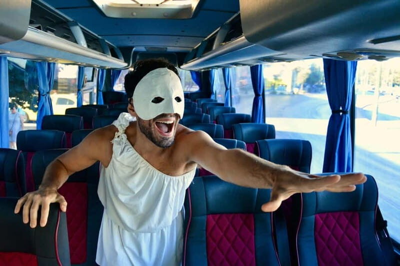 Athens: Greek Theatre Sightseeing Bus Tour - FAQ