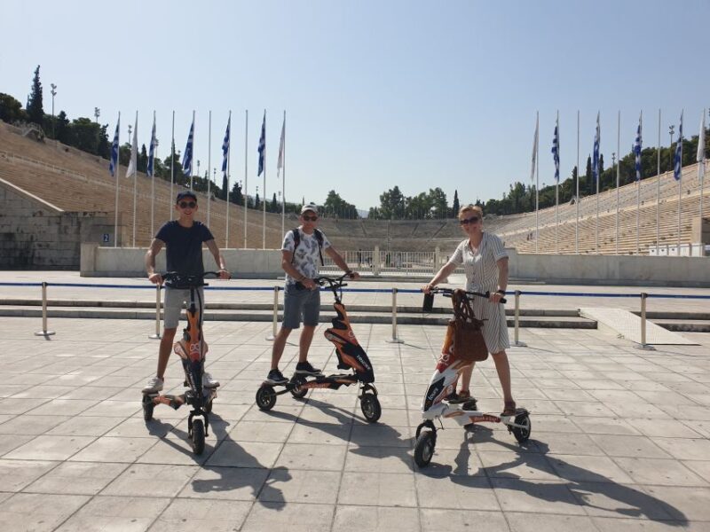 Athens: Guided City Tour on an Electric Trikke Scooter - Key Points