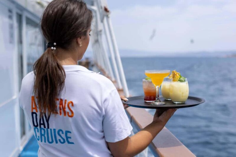 Athens: Islands Swimming Day Cruise. DJ, Lunch & Drinks inc. - FAQs