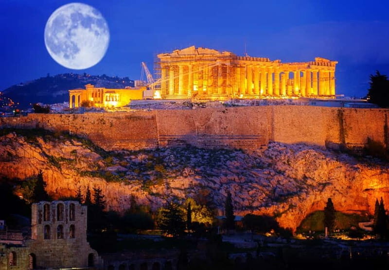 Athens Night Walking Tour - Key Points