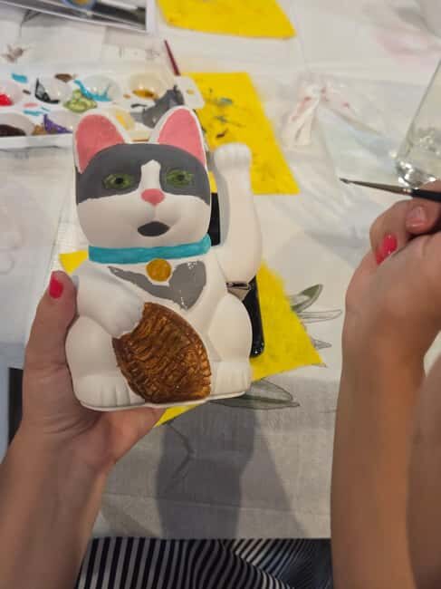 Athens: Paint Your Own Maneki Neko at Cat Cafe - Authentic Reviews and Insights