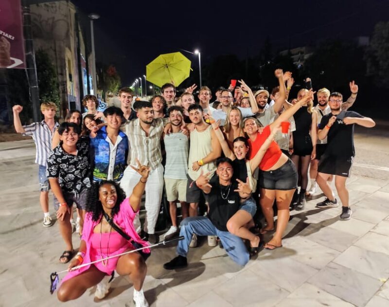 Athens Party Pub Crawl with Unlimited Drinks & Club Access - Key Points