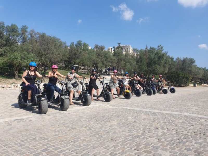 Athens: Premium Guided E-Scooter Tour in Acropolis Area - What to Expect at Each Stop