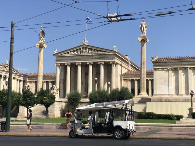 Athens: Private 3-Hour City Tour on Eco-Friendly Tuk Tuk - Why Choose a Tuk Tuk in Athens?