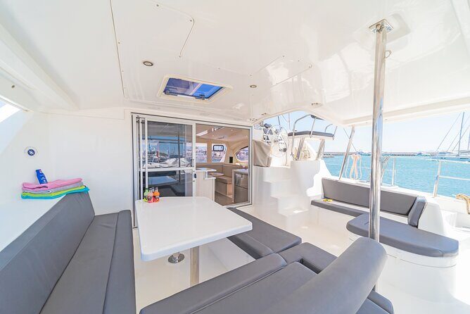 Athens Private Full day Catamaran cruise with meal & drinks - The Sum Up