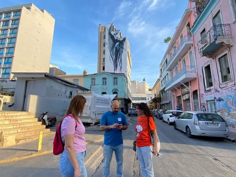 Athens: Private Street Art Treasure Hunt with Food Stops - Key Points