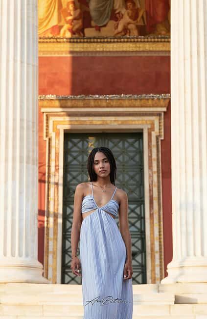 Athens Riviera Photoshoot with Optional Flying Dress Rental - The Photos and Delivery