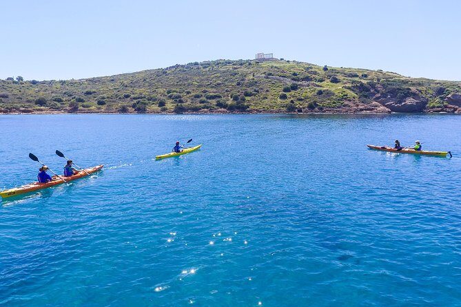 Athens Sea Kayak Tour to the Temple of Poseidon with entrance fee and lunch - Key Points