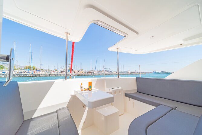 Athens Semi Private Sunset Catamaran Cruise with meal & drinks - The Sum Up