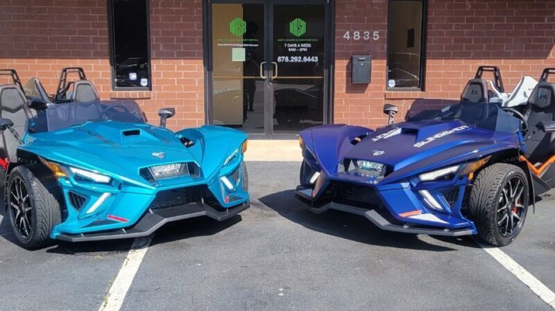 Atlanta: Self-Guided Slingshot Rental to Vickery Falls - Key Points