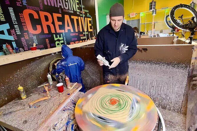 Atlanta Spin Art  Create Your Own Masterpiece - The Benefits of This Artistic Outing