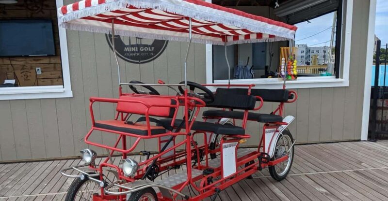 Atlantic City: Surrey Bike Rental - FAQs