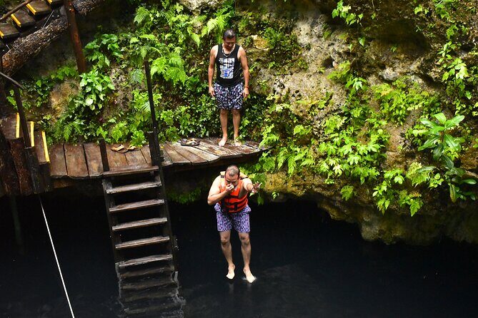 ATV adventure with cenote, ziplines, snack and transport from Cancun or Riviera - Key Points