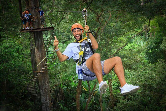 ATV Bike 1 hr + Flying Ziplines Hanuman 42 platforms - Key Points
