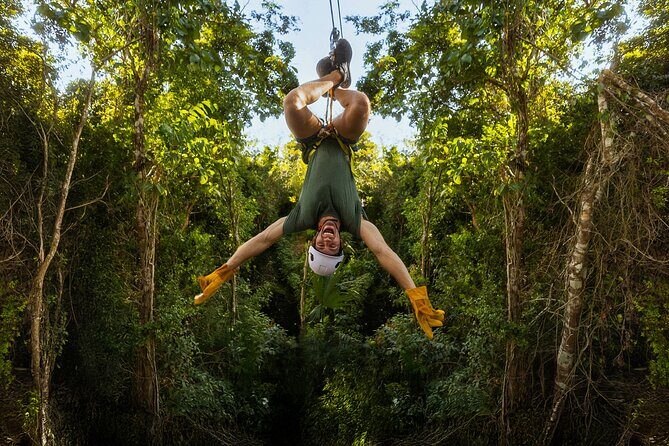 ATV Jungle with Ziplines, Cenote, Transportation - The Authentic Experience