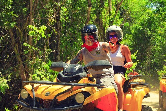 ATV Shared, Cavern & Ziplines -Jungle Adventure from Riviera Maya - Key Points