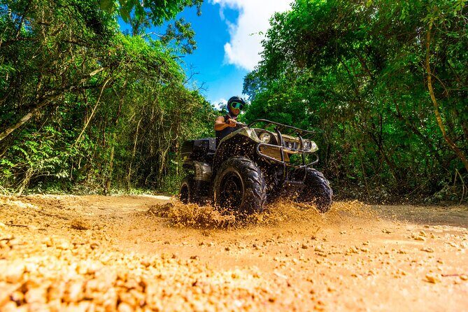 ATV, Zipline and Cenote at Extreme Adventuring with Tulum Pickup - An Adventurous Day in the Tulum Jungle: ATV, Zipline, and Cenote Tour