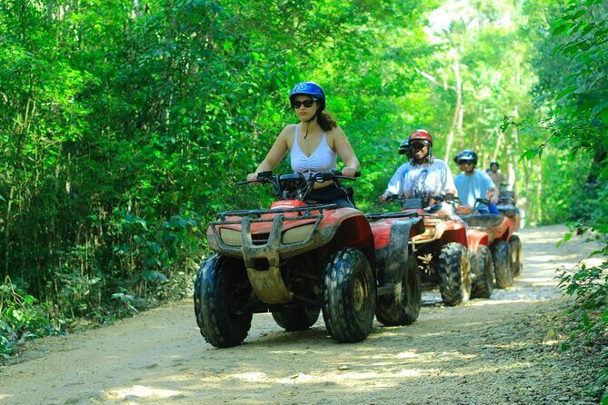 ATV, Zipline Circuit and Cenote Activities in Ruta de Los Cenotes - Ziplining: Flying Through the Trees