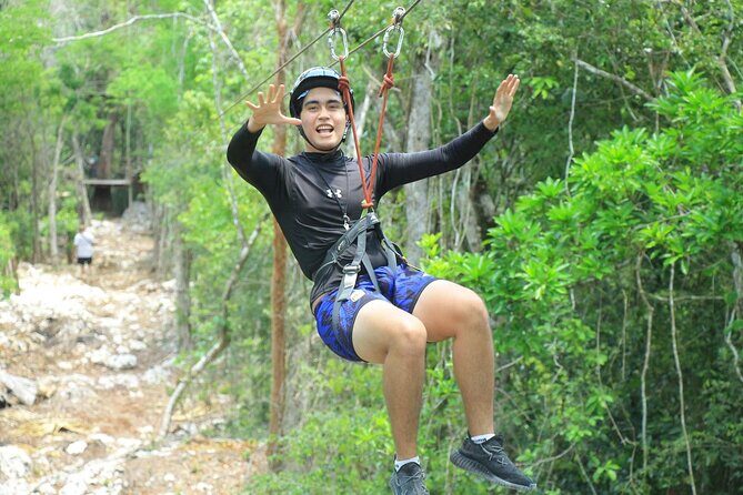 ATV, Zipline Circuit and Cenote Activities in Ruta de Los Cenotes - Cenote Swim