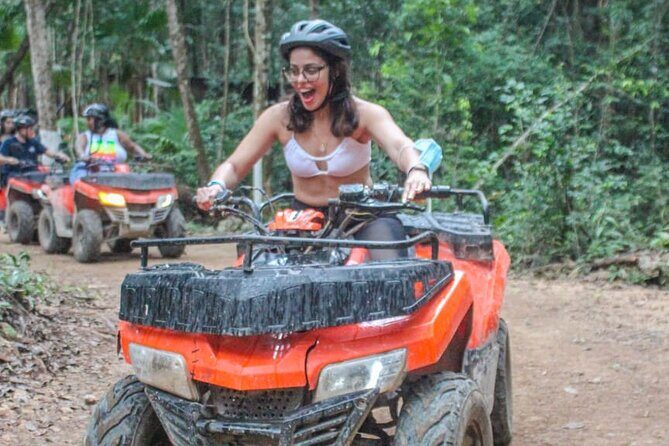ATV Zipline Swim and Tequila Tasting pick up from Cancun - Key Points