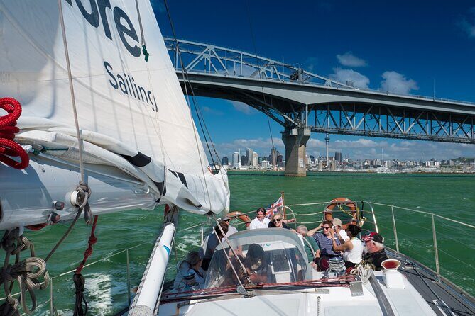 Auckland Harbour Sailboat Cruise Including Three Course Dinner - Key Points